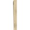 Ekena Millwork Legacy Slat Rough Sawn Bracket, Douglas Fir, 4"W x 34"D x 38"H BKT04X34X38LEC06RDF - alternate 2